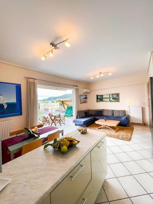 Mare Marina View 1 Apartment Xylokastro Ngoại thất bức ảnh